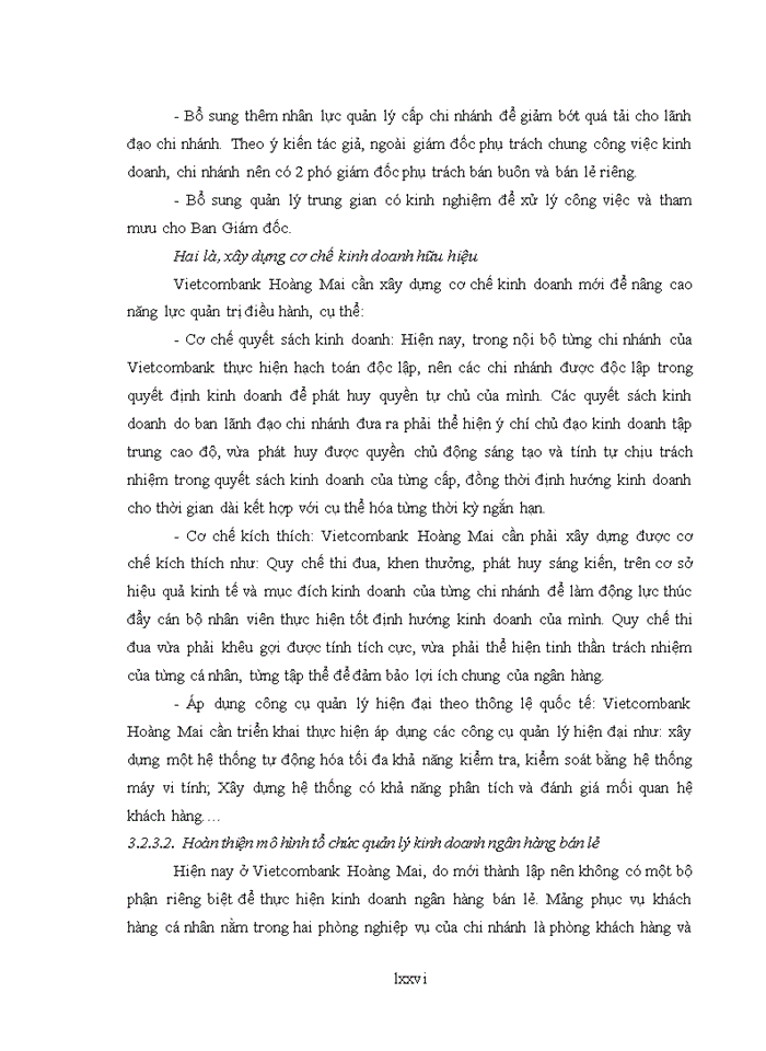 image for page Nâng cao chất lượng dịch vụ đối với khách hàng cá nhân tại Ngân hàng TMCP Ngoại thương Chi nhánh Hoàng Mai