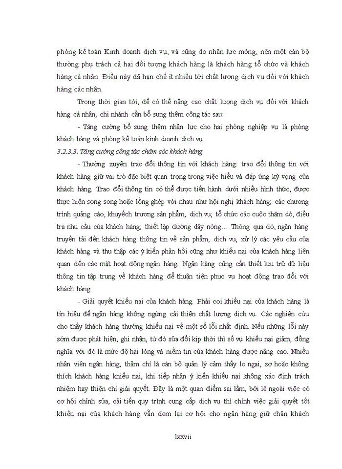 image for page Nâng cao chất lượng dịch vụ đối với khách hàng cá nhân tại Ngân hàng TMCP Ngoại thương Chi nhánh Hoàng Mai