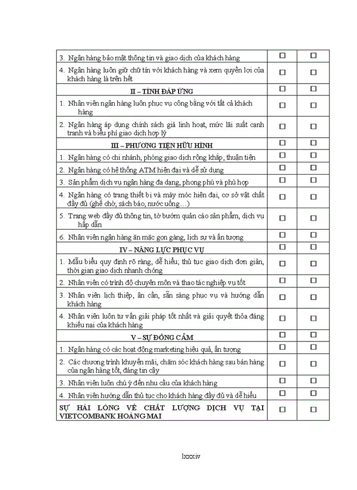 image for page Nâng cao chất lượng dịch vụ đối với khách hàng cá nhân tại Ngân hàng TMCP Ngoại thương Chi nhánh Hoàng Mai