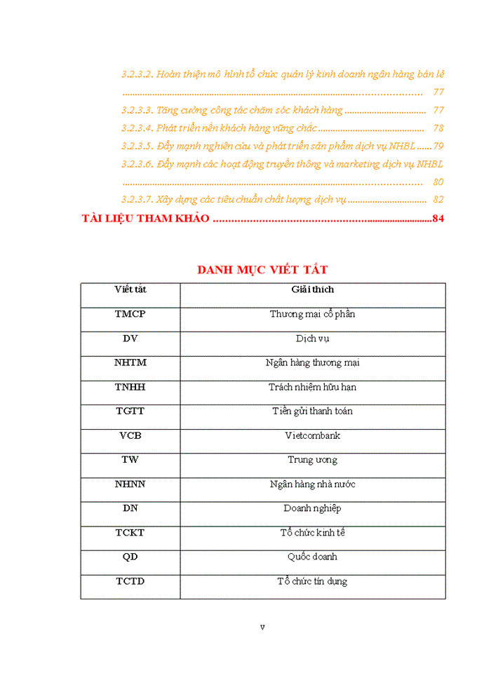 image for page Nâng cao chất lượng dịch vụ đối với khách hàng cá nhân tại Ngân hàng TMCP Ngoại thương Chi nhánh Hoàng Mai