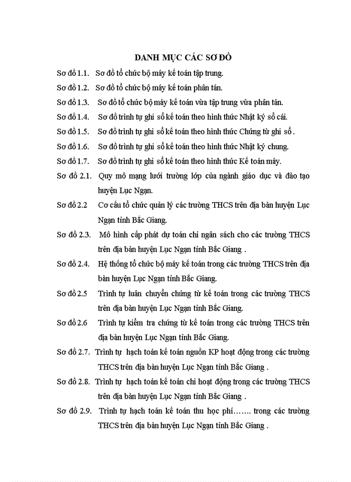 image for page Hoàn thiện tổ chức kế toán trong các trường trung học cơ sở trên địa bàn huyện Lục Ngạn tỉnh Bắc Giang