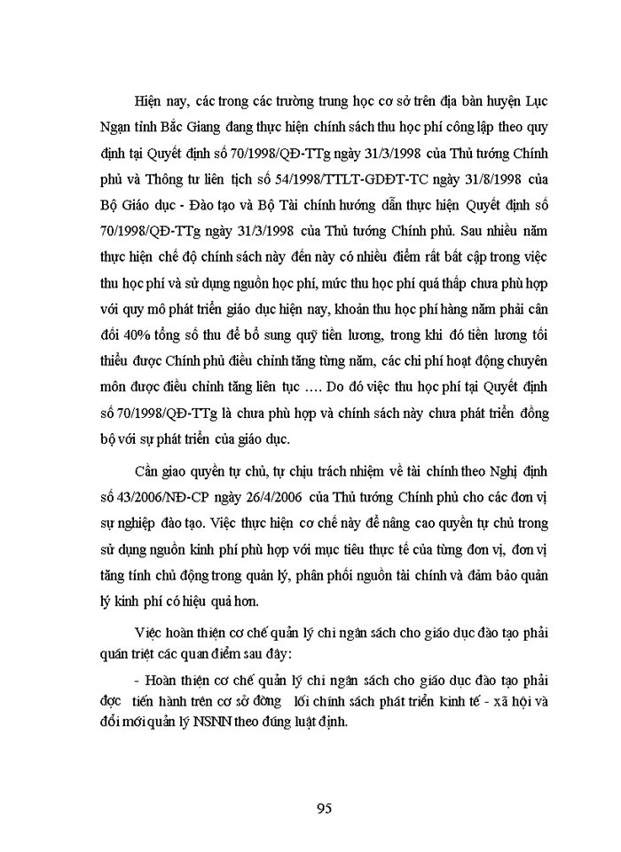 image for page Hoàn thiện tổ chức kế toán trong các trường trung học cơ sở trên địa bàn huyện Lục Ngạn tỉnh Bắc Giang