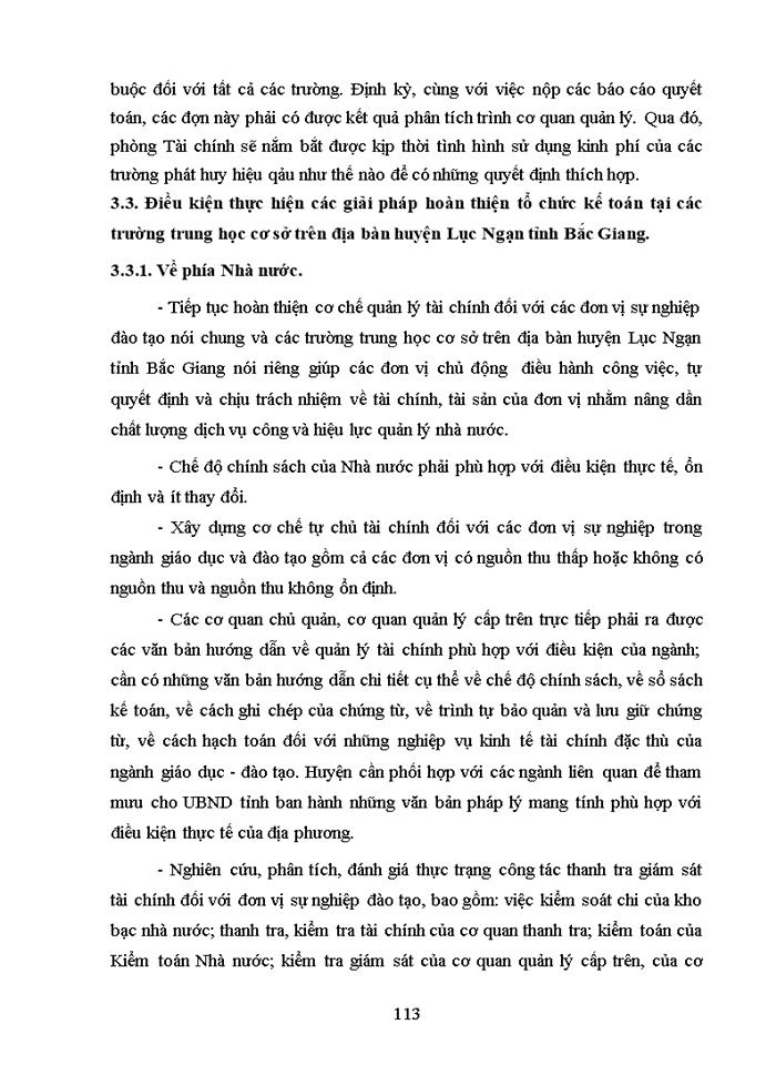image for page Hoàn thiện tổ chức kế toán trong các trường trung học cơ sở trên địa bàn huyện Lục Ngạn tỉnh Bắc Giang