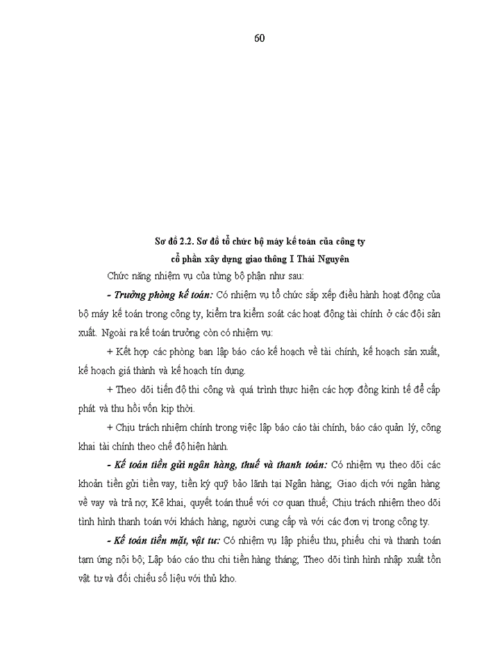 image for page Hoàn thiện kế toán quản trị chi phí tại Công ty cổ phần xây dựng giao thông I Thái Nguyên