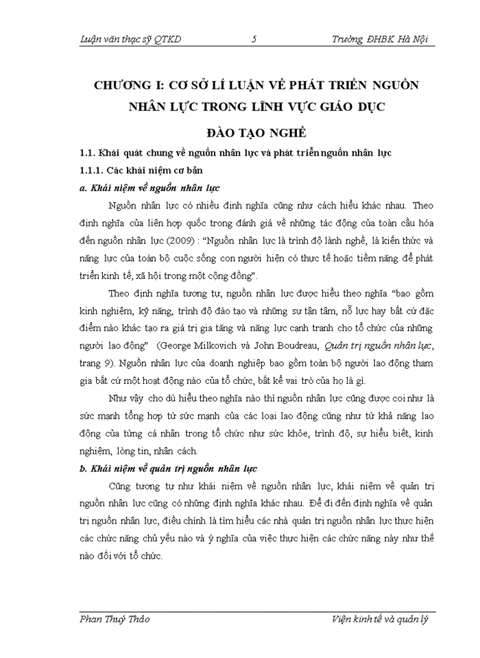 image for page Phân tích thực trạng và đề xuất giải pháp nhằm phát triển nguồn nhân lực cho Trường Cao đẳng nghề KTCN Việt Nam – Hàn Quốc giai đoạn 2012 - 2017.