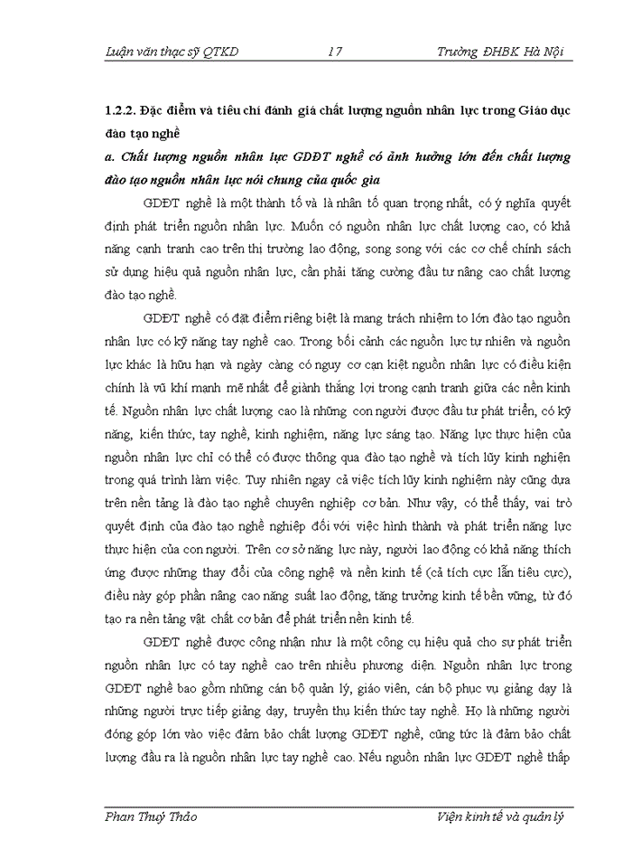 image for page Phân tích thực trạng và đề xuất giải pháp nhằm phát triển nguồn nhân lực cho Trường Cao đẳng nghề KTCN Việt Nam – Hàn Quốc giai đoạn 2012 - 2017.