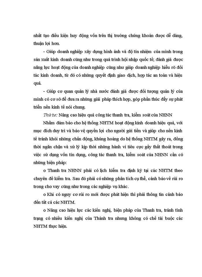 image for page Giải pháp nâng cao chất lượng tín dụng tại ngân hàng tmcp Nam Á - chi nhánh Hà Nội