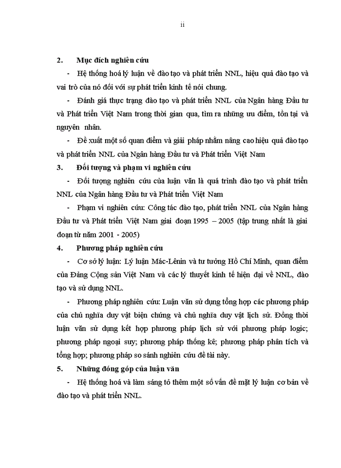 image for page Quá trình đào tạo và phát triển nguồn nhân lực của Ngân hàng Đầu tư và Phát triển Việt Nam (1995 – 2005):  Thực trạng, kinh nghiệm và giải pháp