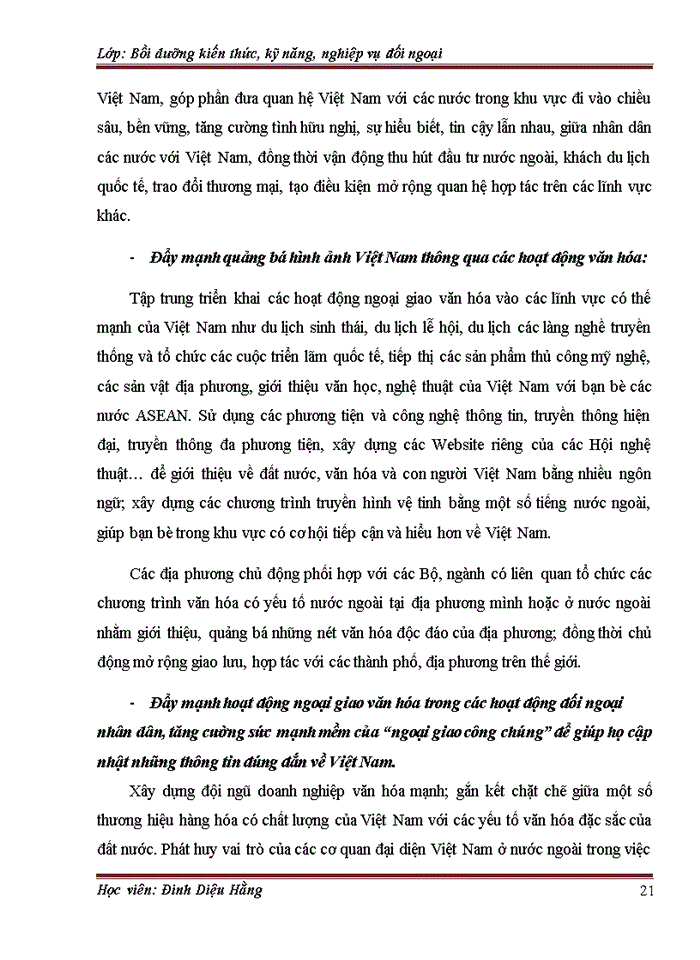 image for page Thực trạng chính sách ngoại giao văn hóa của Việt Nam với các quốc gia trong khu vực ASEAN giai đoạn 2010-2015