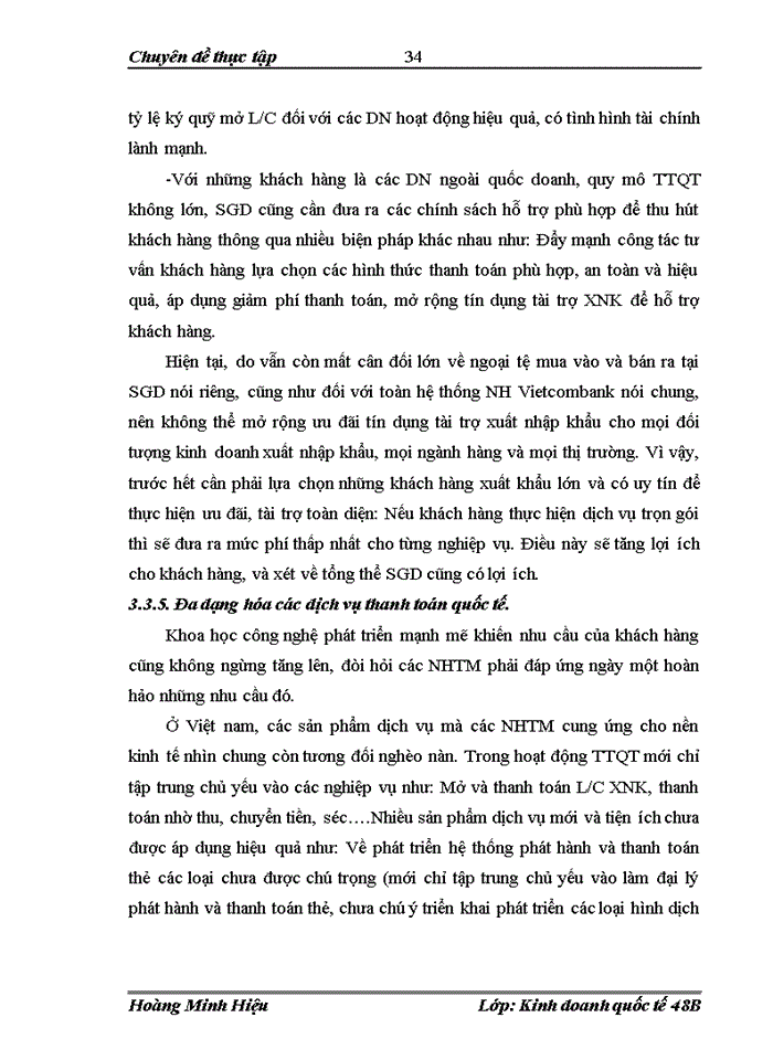 image for page Giải pháp phát triển hoạt động thanh toán quốc tế tại Sở giao dịch của NHTMCP Ngoại thương Việt Nam