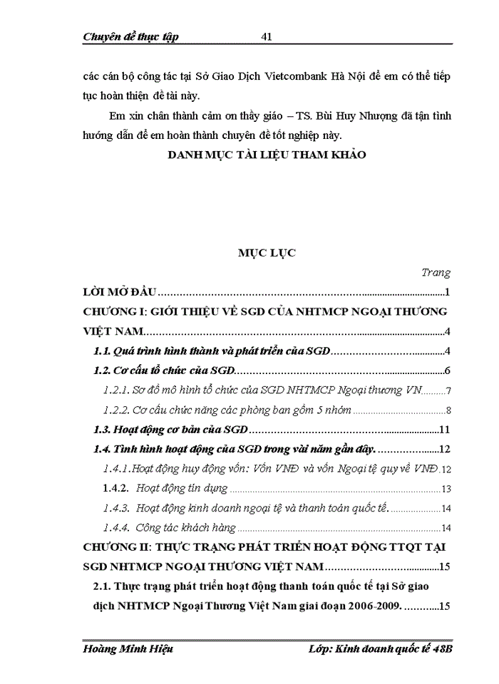 image for page Giải pháp phát triển hoạt động thanh toán quốc tế tại Sở giao dịch của NHTMCP Ngoại thương Việt Nam