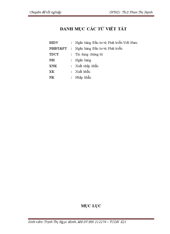 image for page Phát triển hoạt động thanh toán quốc tế theo phương thức tín dụng chứng từ tại ngân hàng đầu tư và phát triển Việt Nam chi nhánh Quang Trung