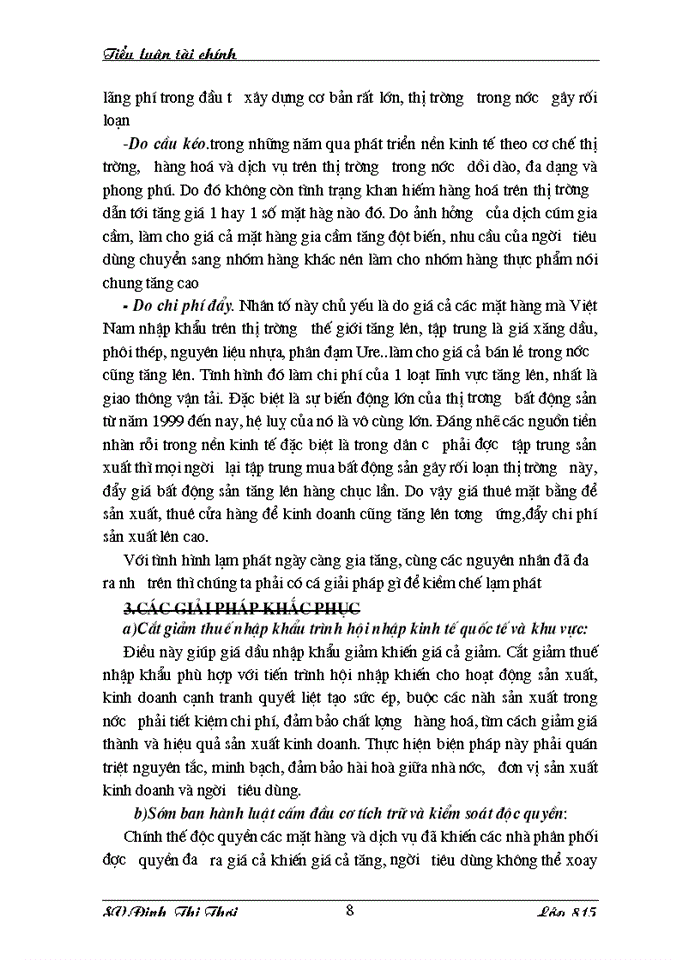 image for page Lạm phát tác động như thế nào tới nền kinh tế cũng như đời sống nhân dân