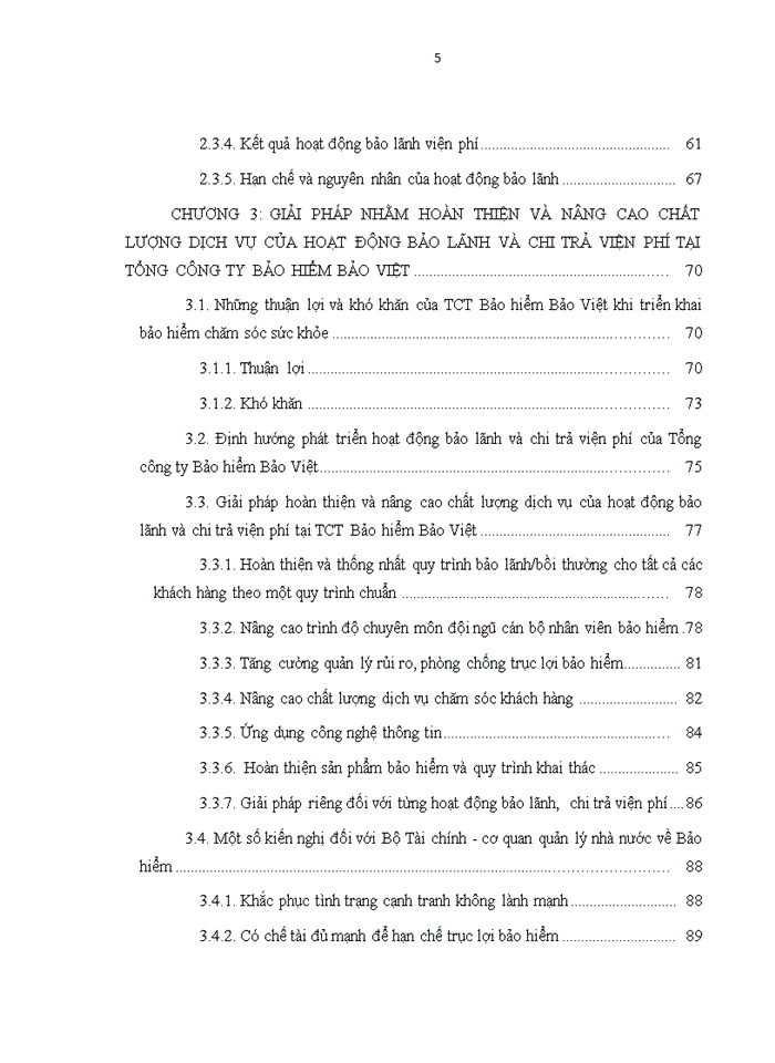 image for page Hoạt động Bảo lãnh và chi trả viện phí tại Tổng công ty Bảo hiểm Bảo Việt