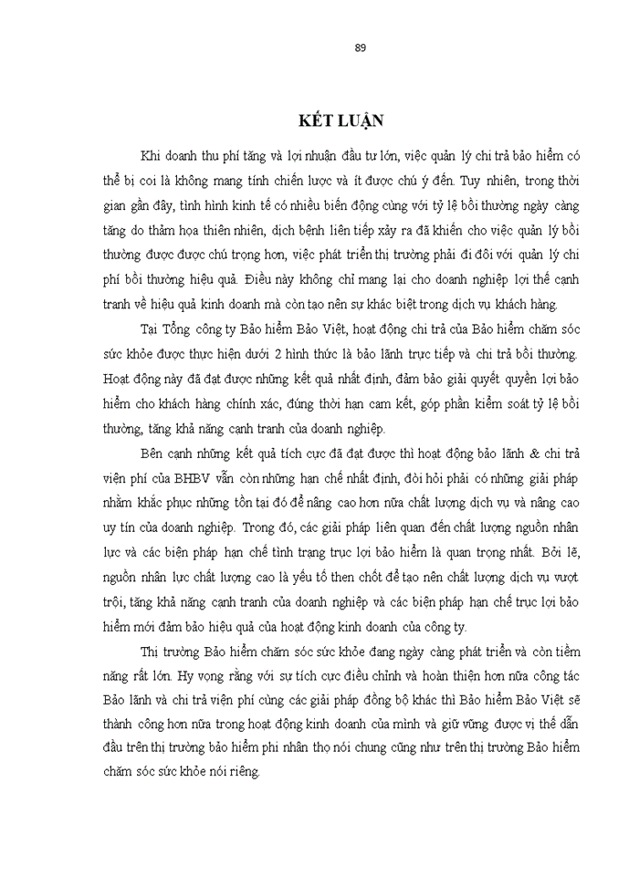 image for page Hoạt động Bảo lãnh và chi trả viện phí tại Tổng công ty Bảo hiểm Bảo Việt