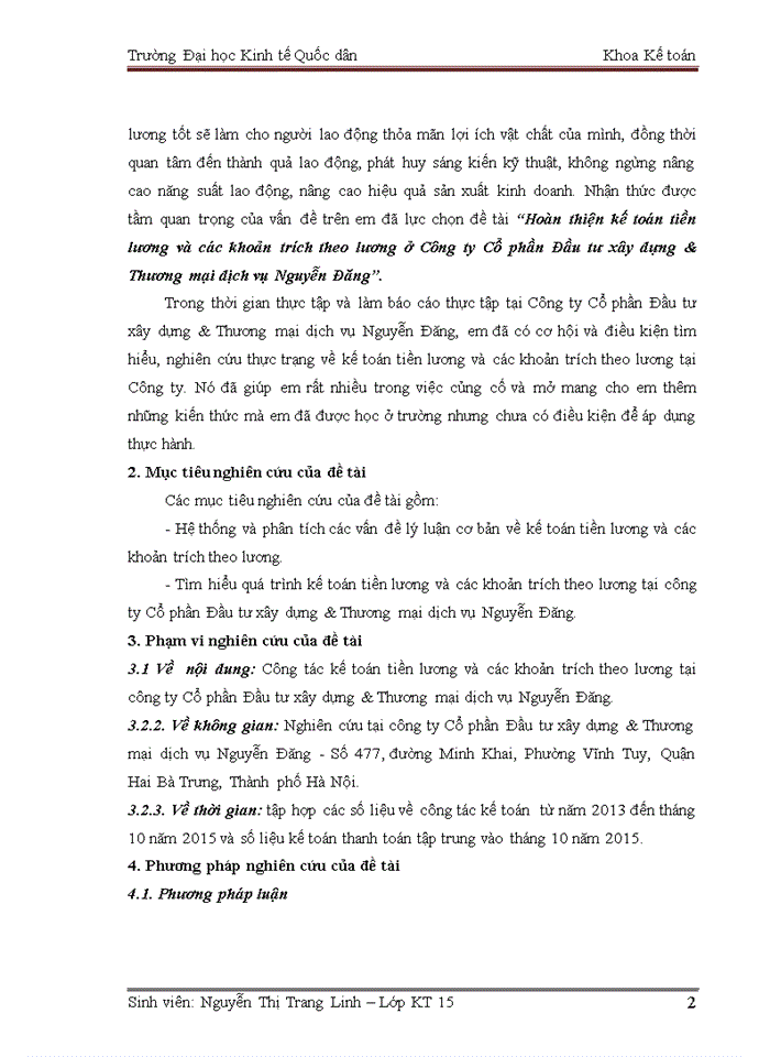 image for page Hoàn thiện kế toán tiền lương và các khoản trích theo lương ở Công ty Cổ phần Đầu tư xây dựng & Thương mại dịch vụ Nguyễn Đăng