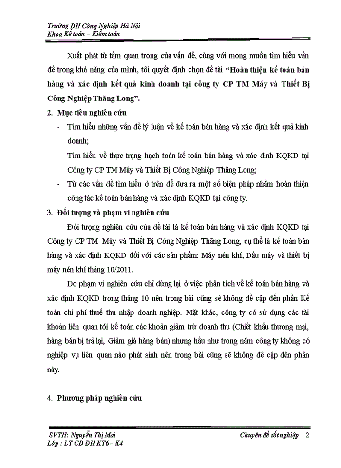 image for page Hoàn thiện kế toán bán hàng và xác định kết quả kinh doanh tại công ty CP TM Máy và Thiết Bị Công Nghiệp Thăng Long