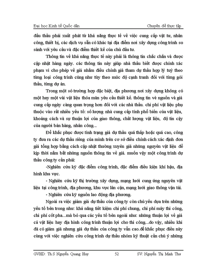 image for page Nâng cao khả năng thắng thầu tại Công ty TNHH Xây dựng Đầu tư và Thương  mại Thái Hà