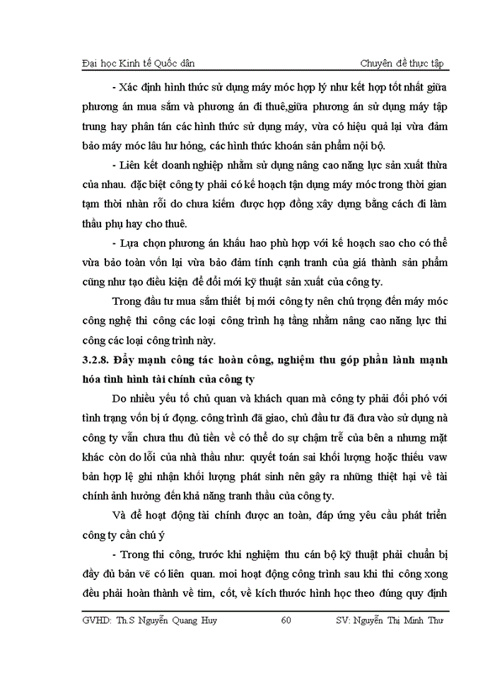 image for page Nâng cao khả năng thắng thầu tại Công ty TNHH Xây dựng Đầu tư và Thương  mại Thái Hà