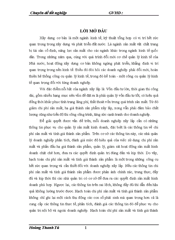 image for page Tổ chức công tác kế toán chi phí sản xuất và tính giá thành sản phẩm tại Công ty Cổ phần kinh doanh Vật tư và Xây dựng