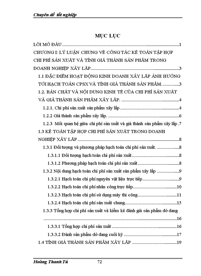 image for page Tổ chức công tác kế toán chi phí sản xuất và tính giá thành sản phẩm tại Công ty Cổ phần kinh doanh Vật tư và Xây dựng
