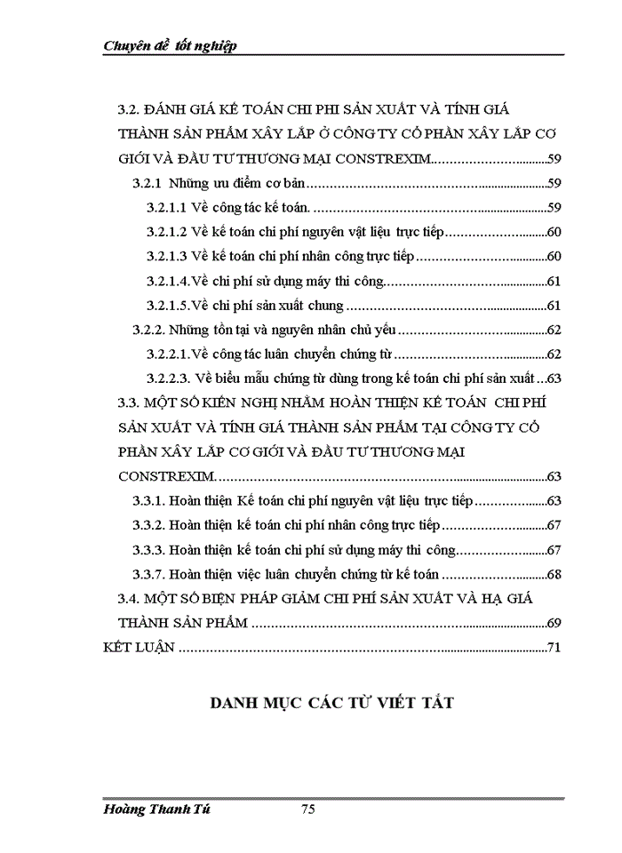 image for page Tổ chức công tác kế toán chi phí sản xuất và tính giá thành sản phẩm tại Công ty Cổ phần kinh doanh Vật tư và Xây dựng