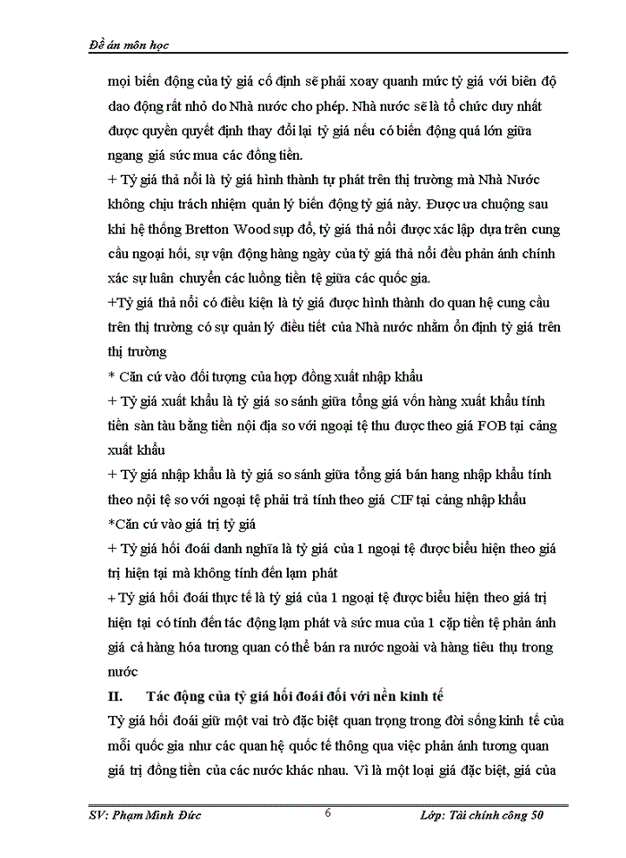 image for page Tỷ giá hối đoái và chính sách điều hành tỷ giá của NHTW Việt Nam