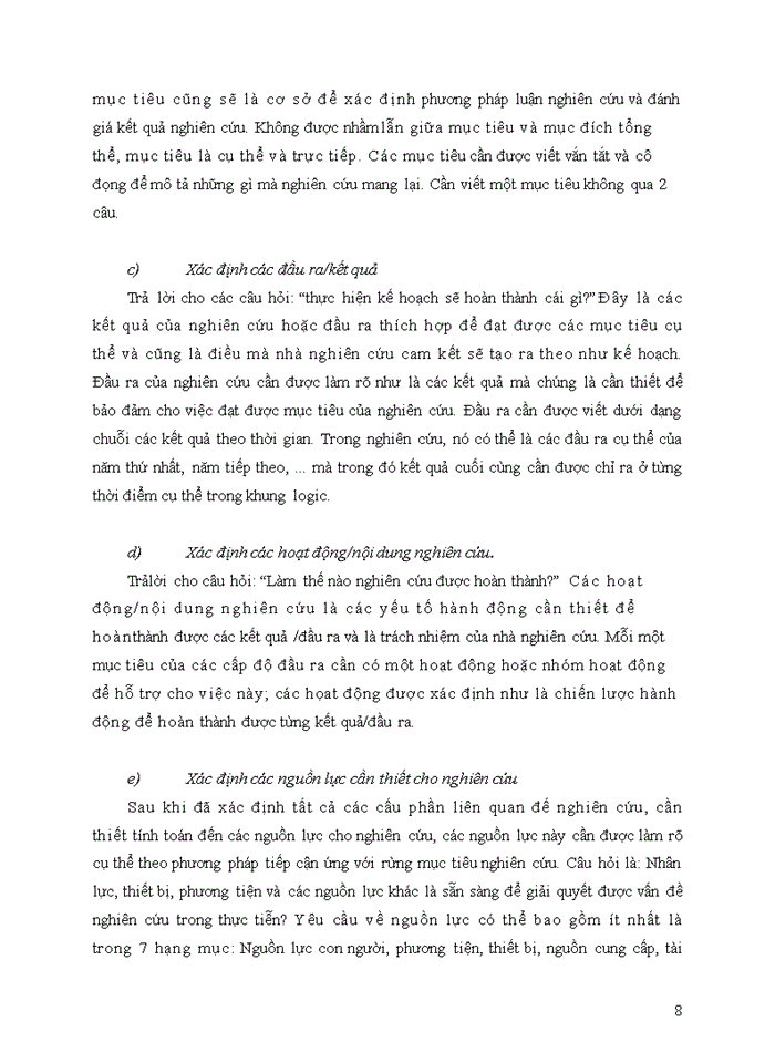 image for page Áp dụng phương pháp khung logic vào lập kế hoạch và ứng dụng khung logic trong lập kế hoạch .