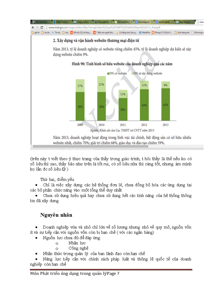 image for page Đề cương môn phát triển ứng dụng trong quản lý