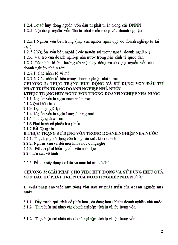 image for page Nguồn vốn đầu tư phát triển của doanh nghiệp. Phân tích thực trạng huy động và sử dụng vốn đầu tư phát triển của doanh nghiệp nhà nước