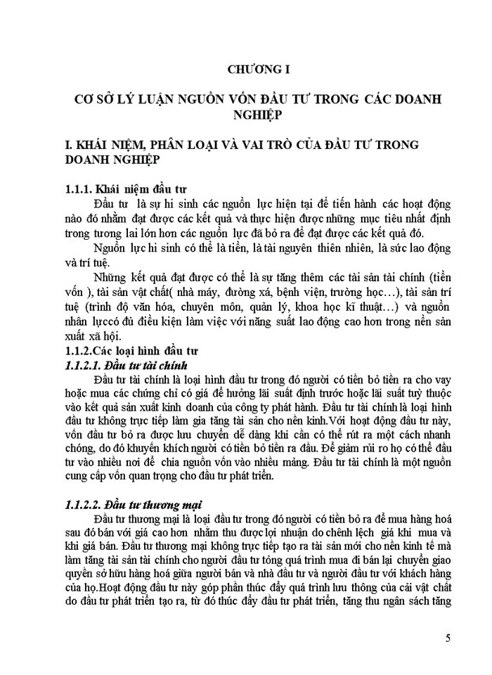image for page Nguồn vốn đầu tư phát triển của doanh nghiệp. Phân tích thực trạng huy động và sử dụng vốn đầu tư phát triển của doanh nghiệp nhà nước
