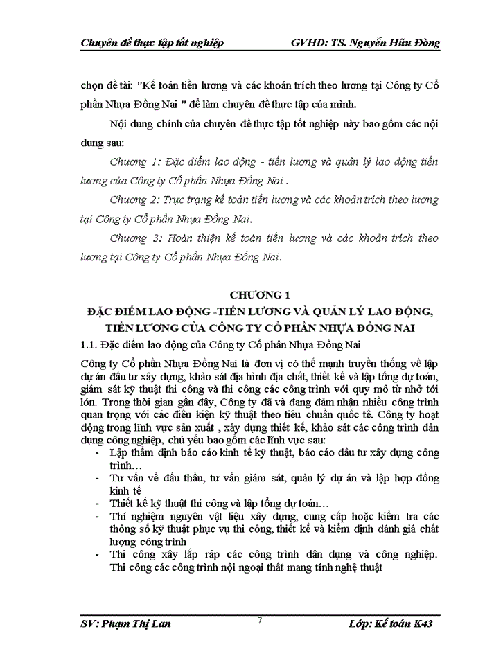 image for page Kế toán tiền lương và các khoản trích theo lương tại Công ty Cổ phần Nhựa Đồng Nai