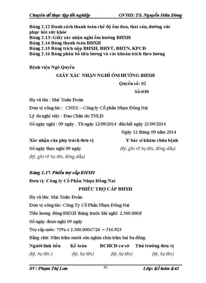 image for page Kế toán tiền lương và các khoản trích theo lương tại Công ty Cổ phần Nhựa Đồng Nai