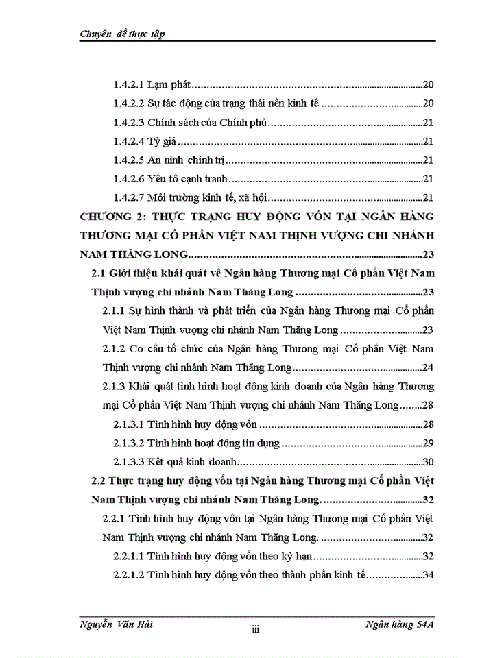 image for page Giải pháp tăng cường huy động vốn tại Ngân hàng Thương mại Cổ phần Việt Nam Thịnh vượng chi nhánh Nam Thăng Long