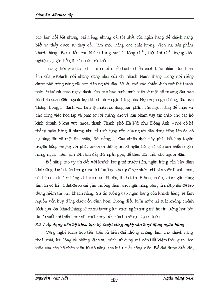 image for page Giải pháp tăng cường huy động vốn tại Ngân hàng Thương mại Cổ phần Việt Nam Thịnh vượng chi nhánh Nam Thăng Long