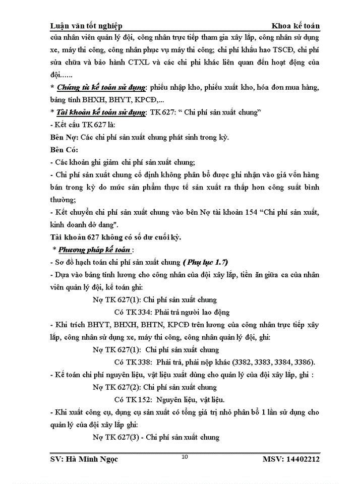 image for page Kế toán tập hợp chi phí sản xuất và tính giá thành sản phẩm xây dựng tại Công ty Cổ phần dầu tư và xây dựng số 1 Sơn La