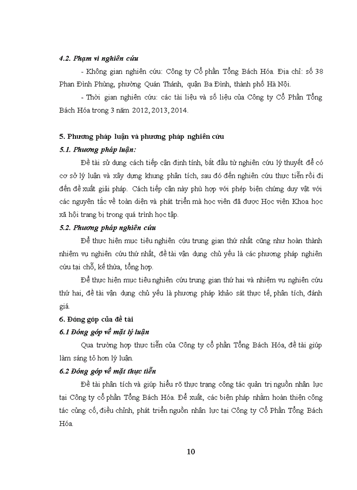 image for page Quản trị nguồn nhân lực tại công ty cổ phần tổng Bách Hóa