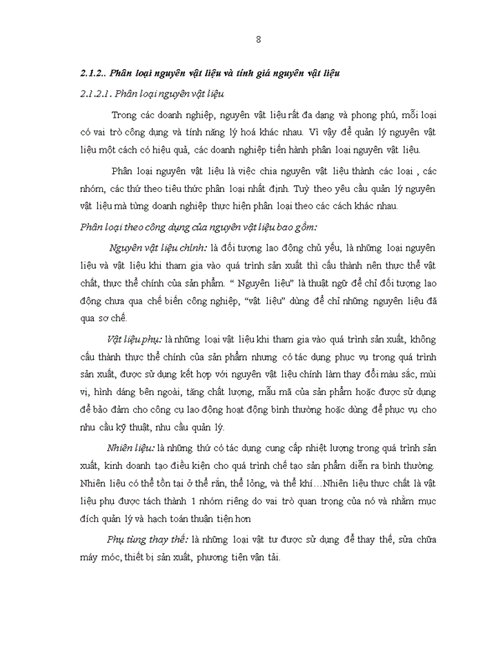 image for page Hoàn thiện kế toán nguyên vật liệu tại Công Ty Cổ Phần Bia Hà Nội – Kim Bài