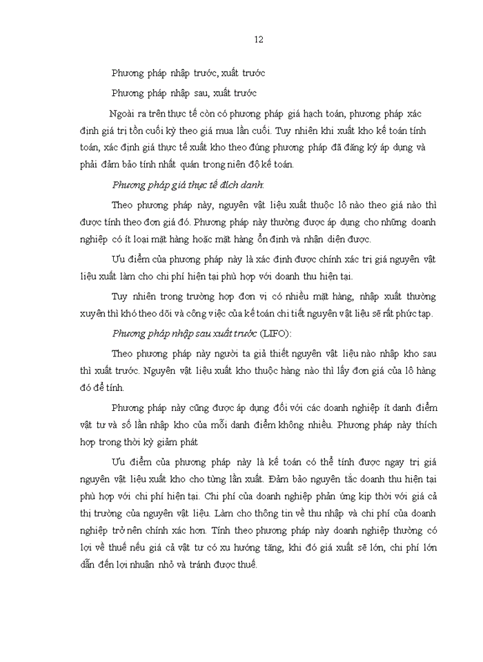 image for page Hoàn thiện kế toán nguyên vật liệu tại Công Ty Cổ Phần Bia Hà Nội – Kim Bài