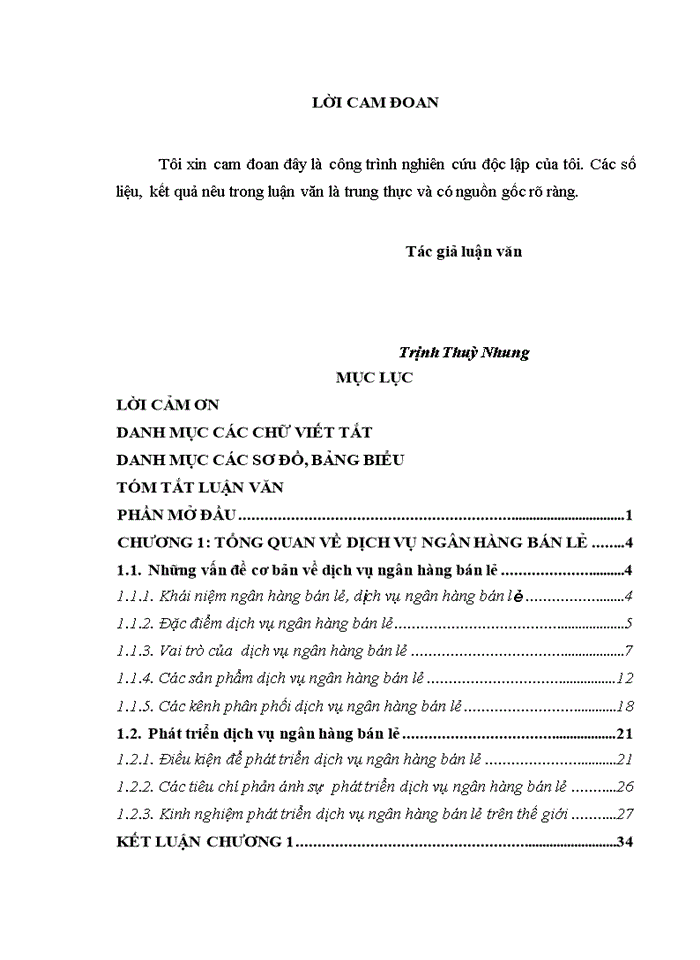 Phát triển dịch vụ ngân hàng bán lẻ tại Chi nhánh Ngân hàng đầu tư và phát triển Ninh Bình