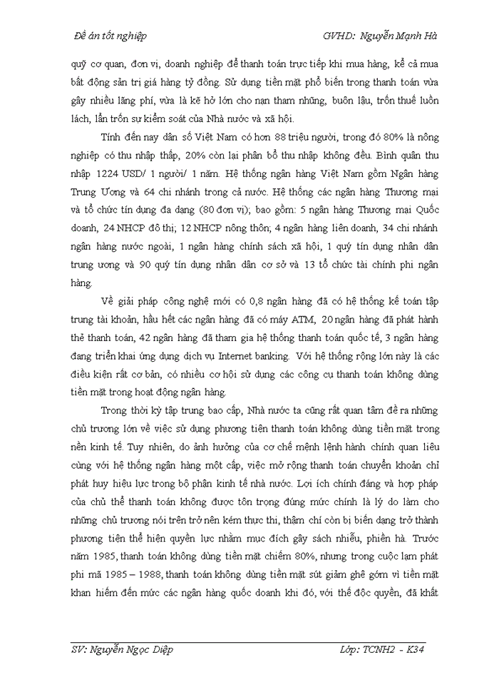 image for page Thanh toán không dùng tiền mặt tại Việt Nam