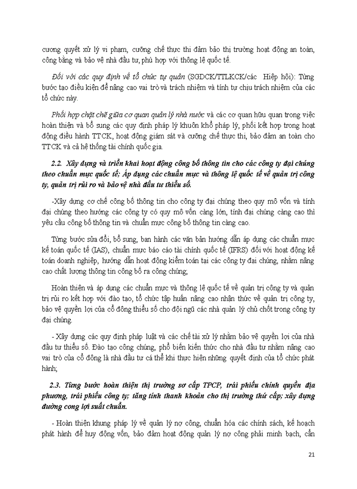 image for page Một số giải pháp phát triển thị trường chứng khoán Việt Nam