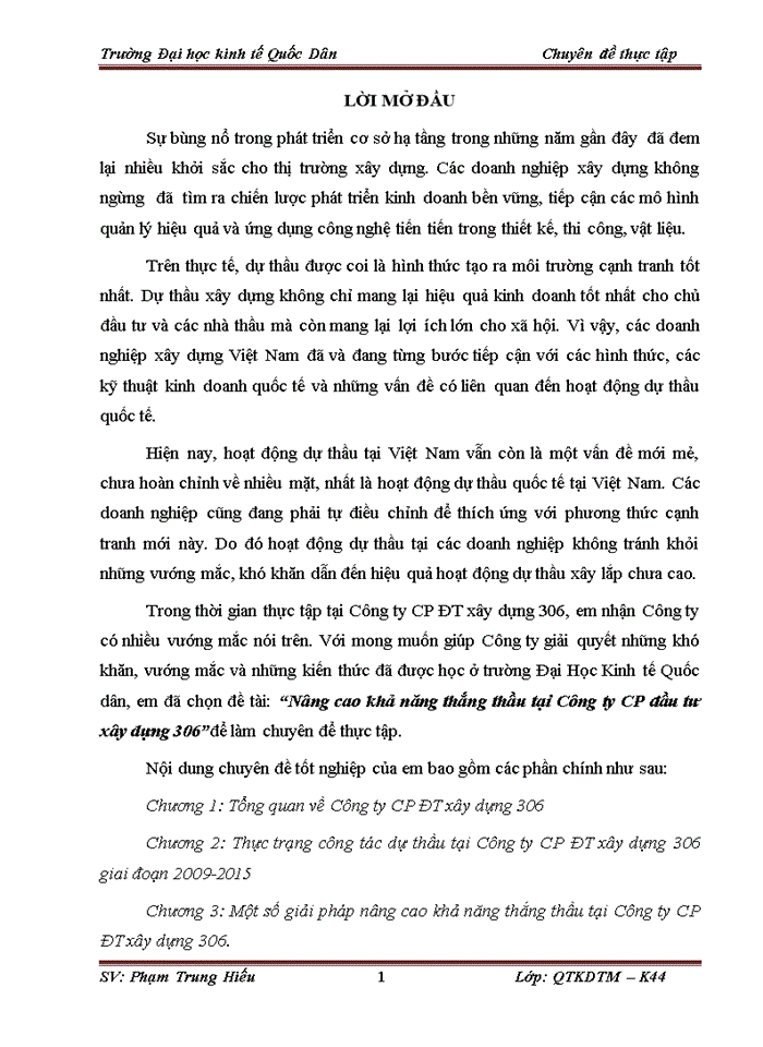 image for page Nâng cao khả năng thắng thầu tại công ty cổ phần đầu tư và tư vấn xây dựng 306