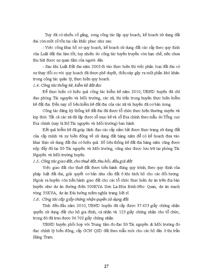 image for page Quản lý, sử dụng và quy hoạch đất đai ở Huyện Yên Thủy,tỉnh Hòa Bình
