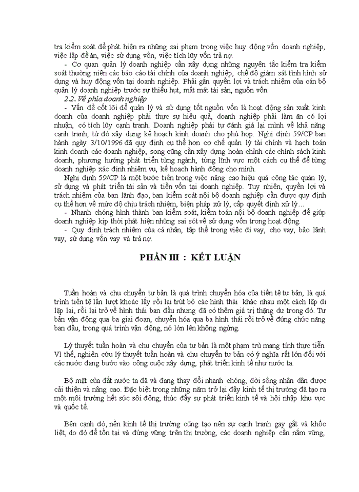 image for page Quá trình tuần hoàn và chu chuyển tư bản