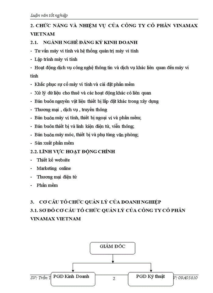 image for page Một số giải pháp nâng cao hiệu quả sử dụng vốn tại công ty cổ phần Vinamax Vietnam