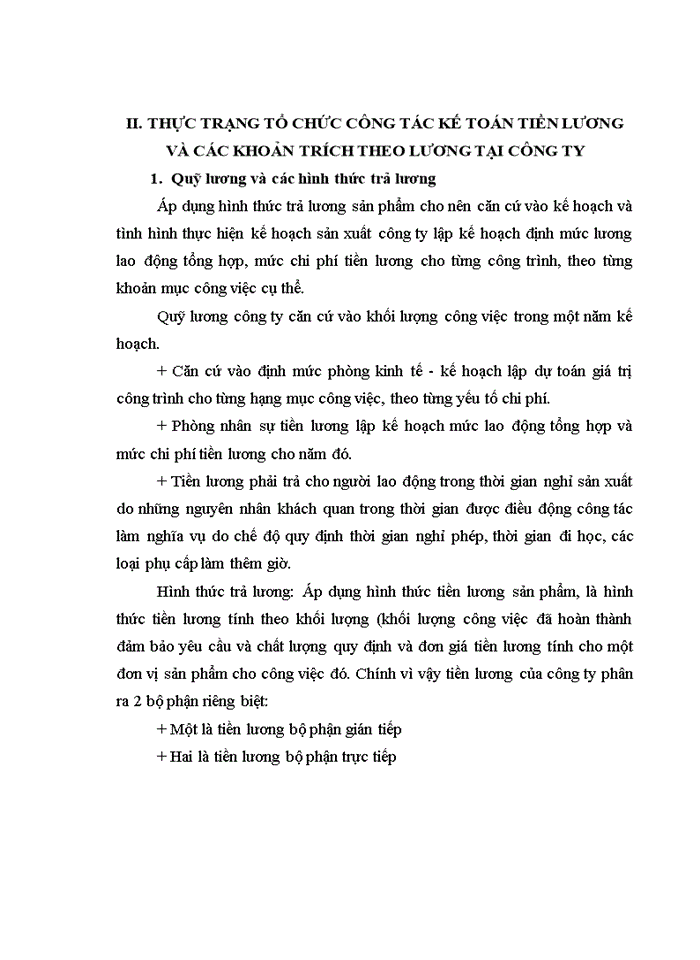 image for page Hạch toán tiền lương và các khoản trích theo lương Công ty TNHH xây dựng vận tải Phương Duy