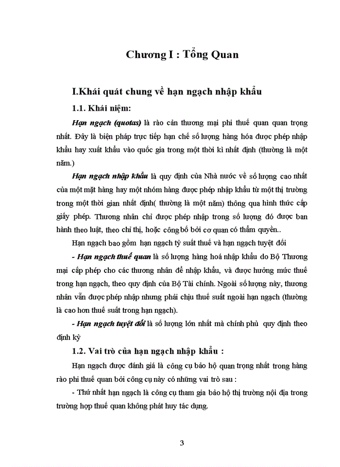image for page Hạn ngạch nhập khẩu của Việt Nam trong WTO và vấn đề hoàn thiện