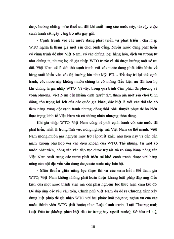 image for page Hạn ngạch nhập khẩu của Việt Nam trong WTO và vấn đề hoàn thiện