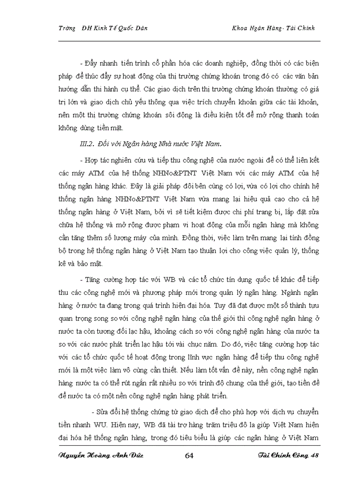 image for page Mở rộng thanh toán không dùng tiền mặt tại NHNo&PTNT Huyện Hoà An